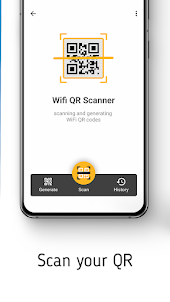 WiFi QR Code Scanner & Creator