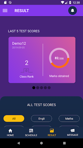 Milestone Academy Screen 3