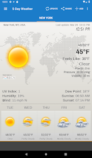 Скачать игру Weather & Clock Widget for Android для Android бесплатно