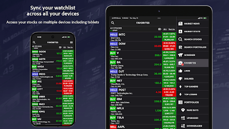 StockRank: AI-guided Investing - Screenshot Image