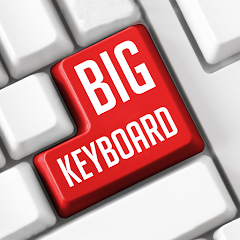 Large keyboard: Big Fonts icon