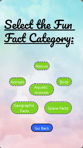 Fun fact App Screen 3