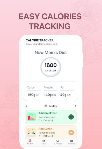 Screenshot of Post Pregnancy Diet Recipes