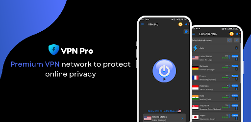 Android application VPN Pro - Premium Secure VPN screenshort