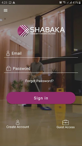 Android application Shabaka screenshort
