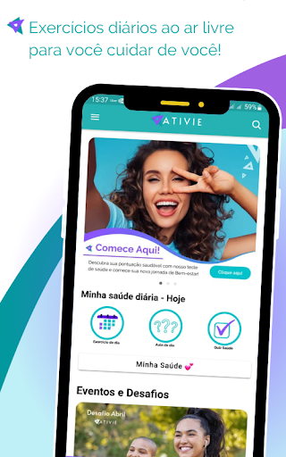 Android application Ativie | Vida ao ar Livre screenshort
