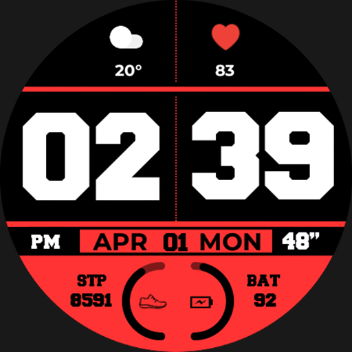 Night 58 - watch face Download on Windows