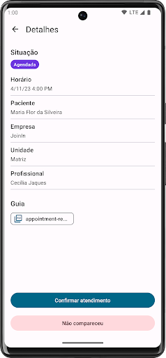 JoinIn Prestadores Screen 2