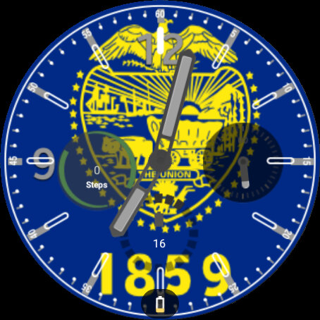 Oregon Flag Watchface