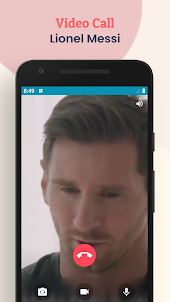 Lionel Messi Fake Chat & VCall