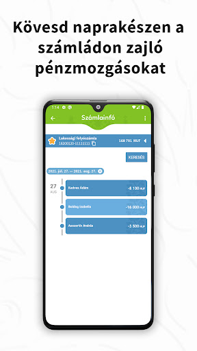 Android application MagNet MobilBank screenshort