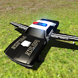 Flying Car Free: Police Chase icon