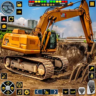 Real Road Construction Games apk