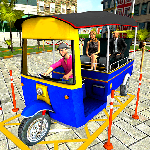 Parking Rickshaw Car 3D  Icon