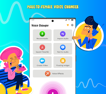 Voice Changer & Sound Effects Screenshot