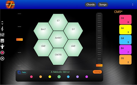 7 Pad : Scales and chords Unknown