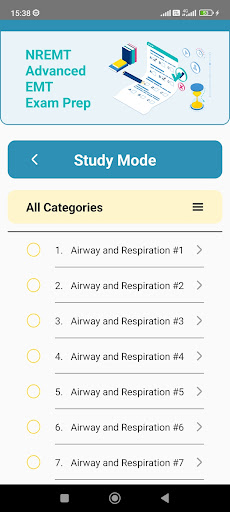 NREMT Advanced EMT Exam Prep Screen 2