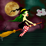 Witchy Halloween icon