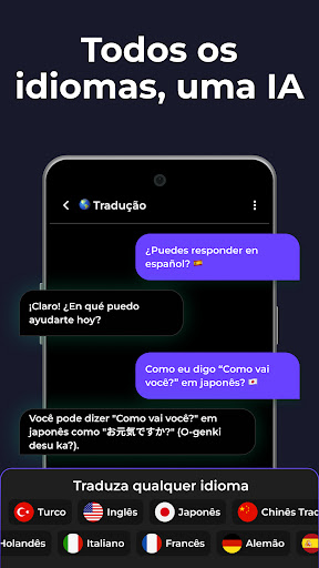 IA Chatbot Português・Chat: AI! Captura de Tela do Aplicativo Android 6
