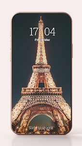 에펠 탑 핀 잠금 화면