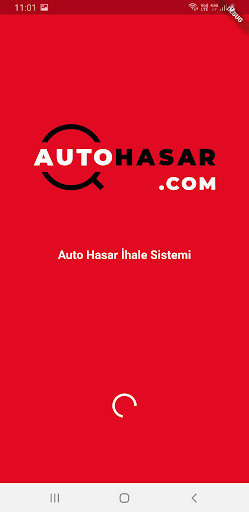 Android application Auto Hasar Araç İhale Portalı screenshort