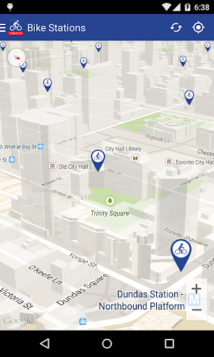 Bike Share Finder - Toronto Screen 2
