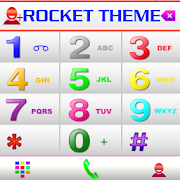Theme RocketDial White Colors