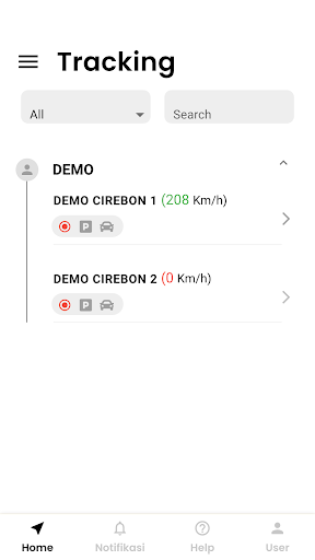 FDS TRACK Screen 2