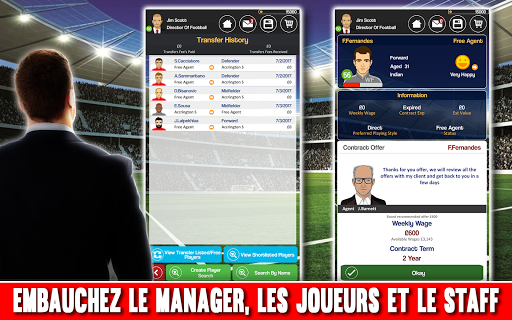 Télécharger Club Soccer Director 2018 - Football Club Manager APK MOD (Astuce) screenshots 2