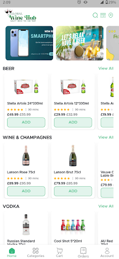 GlobalWineHub Screen 3