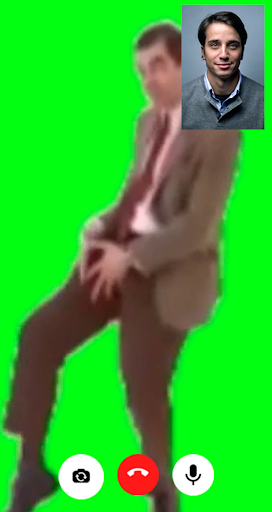 Mr. Bean Fake Video Call Screen 2