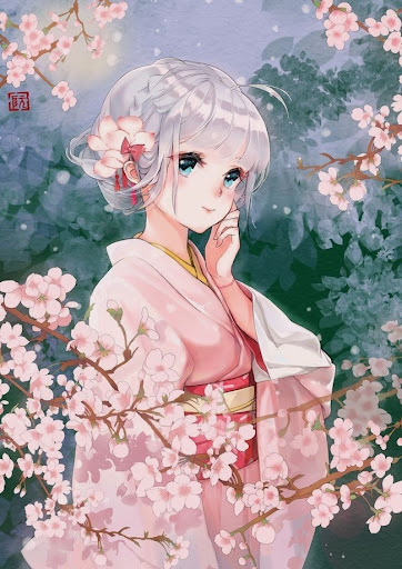 Android application Anime Girl Wallpaper HD 4K screenshort