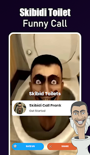 Skibidi Fake Call : Toilets