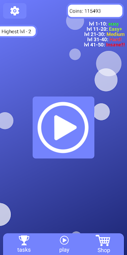 Android application Merge circles +- offline game screenshort