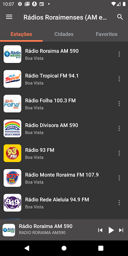 Android application Rádios Capixabas (AM e FM) screenshort