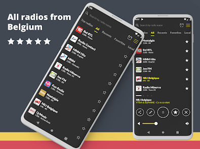 Captura de Pantalla 1 Radio Bélgica FM en línea android
