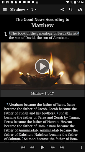 World English Bible multimedia Screen 3
