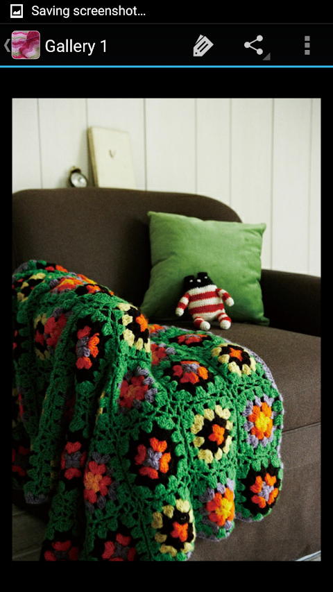 かぎ針編みの毛布のおすすめ画像4