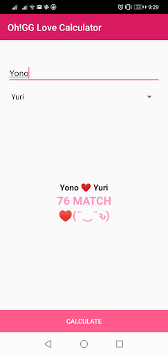 OhGG Love Calculator ❤️