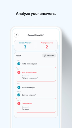 Screenshot of English Sentence Make & Learn