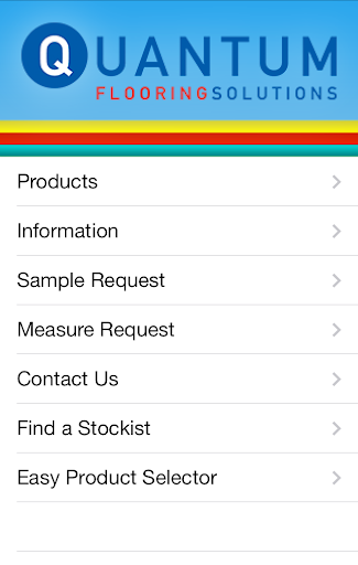 Android application Quantum Flooring Phone screenshort