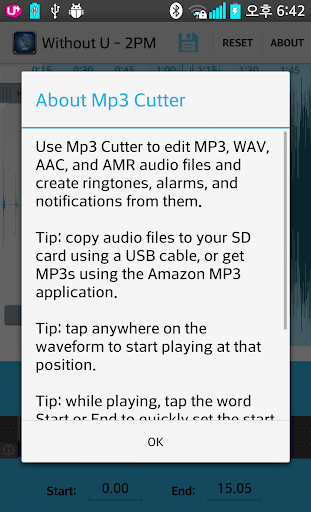 Screenshot of Mp3 Cutter Ringtone Maker