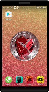 Diamond Heart Clock Live WP(圖3)-速報App
