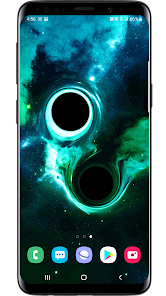 Captura de Pantalla 4 Black Hole Simulation 3D Live  android