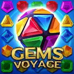 Cover Image of Tải xuống Gems Voyage - Match 3 & Jewel Blast  APK