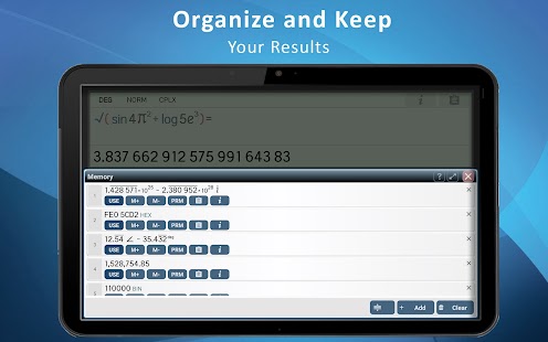 ChampCalc Pro Scientific Calculator Screenshot