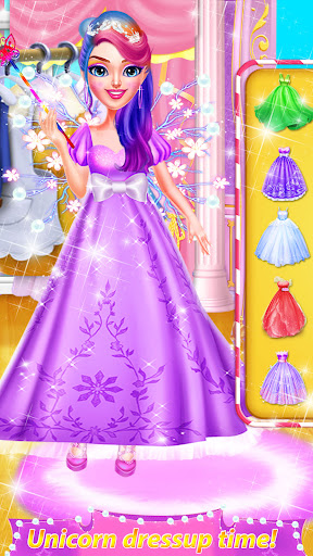 Unicorn fashion makeup