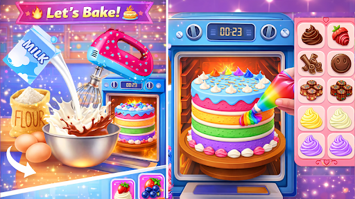 Yacht Cakes Cooking Master ekran görüntüsü