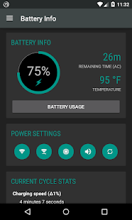Екранна снимка на Battery Widget Reborn 2022