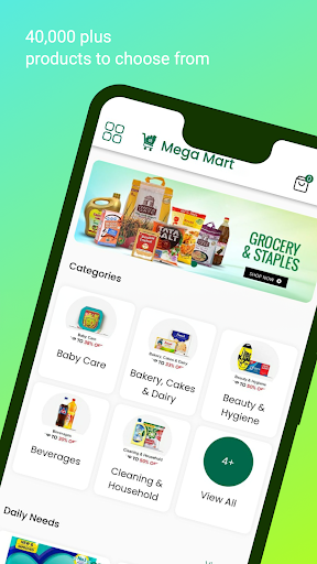 Mega Mart Groceries Screen 2